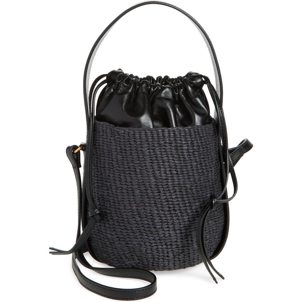 Chloé Chloe Small Woody Tote Bag In 001 Black