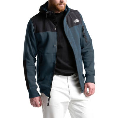 The North Face Highrail Fleece Hooded Jacket, Blue