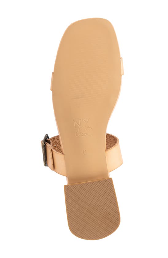 New York And Company Helga Sandal In Nude