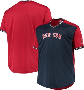Profile Men's Navy/Red Boston Red Sox Solid V-Neck T-Shirt