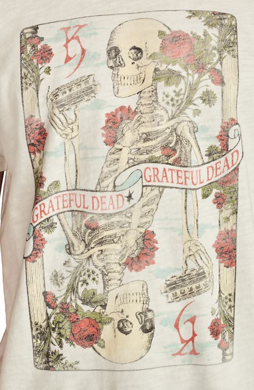 Lucky Brand Grateful Dead Cotton Graphic T-shirt In Marshmallow