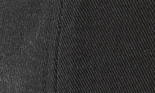 Ganni Organic Cotton Twill Baseball Cap In Black