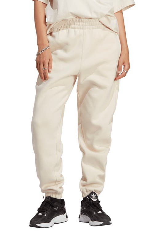 UPC 196460939841 product image for adidas Originals Essentials Fleece Joggers in Wonder White at Nordstrom, Size La | upcitemdb.com