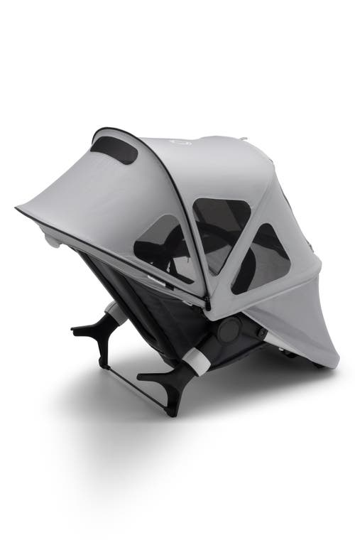 Bugaboo Donkey 3 Breezy XXL Sun Canopy in Misty Grey at Nordstrom