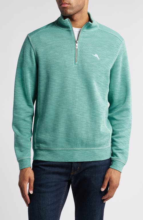 Tommy Bahama Tobago Half Zip Pullover in Aruba 