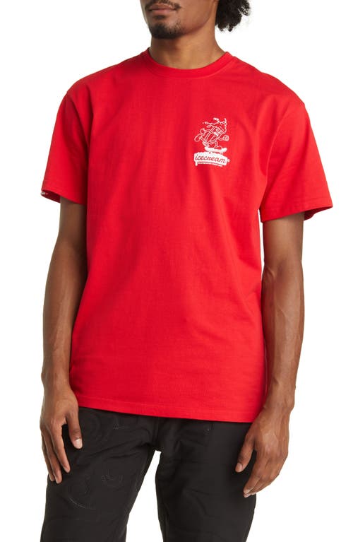 ICECREAM Since 2003 Cotton Graphic T-Shirt True Red at Nordstrom,