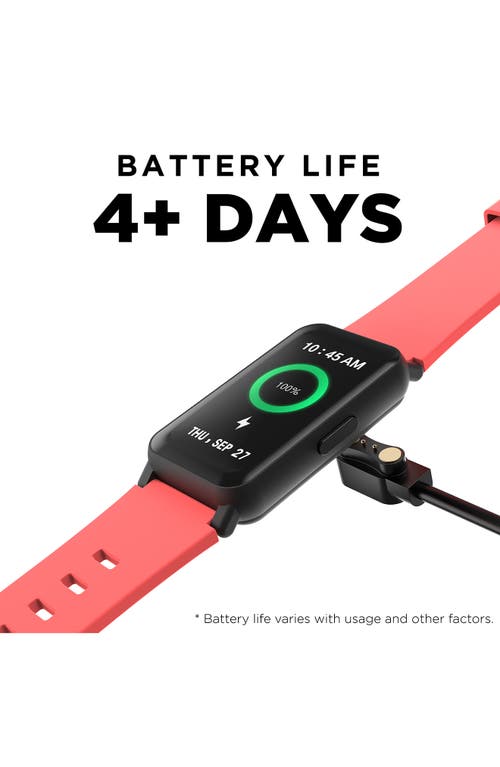 I Touch Active 4 Smart Watch, 24mm X 42.7mm In Coral