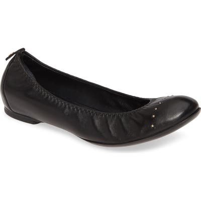 Agl Studded Ballet Flat, Black