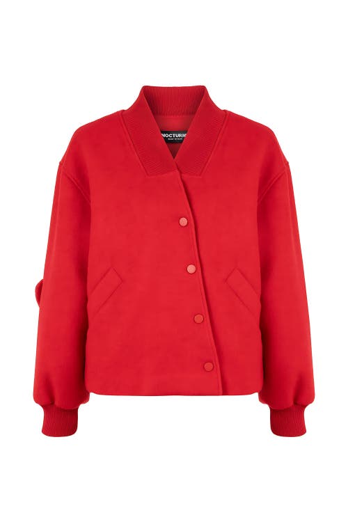 Shop Nocturne Cachet Jacket In Red