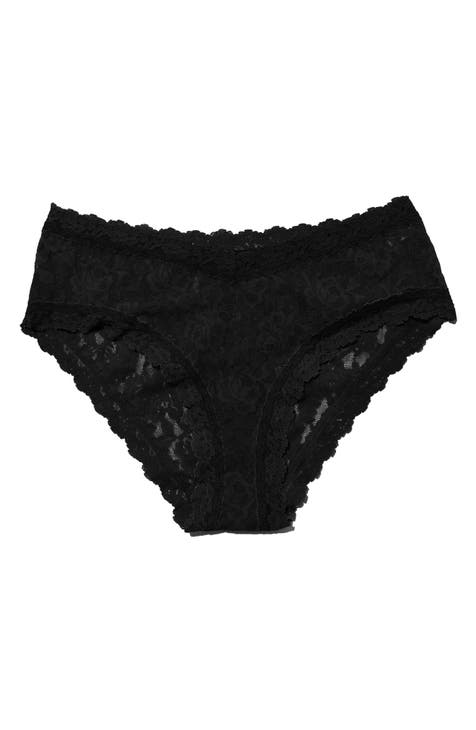 Signature Lace V-Front Cheeky Briefs