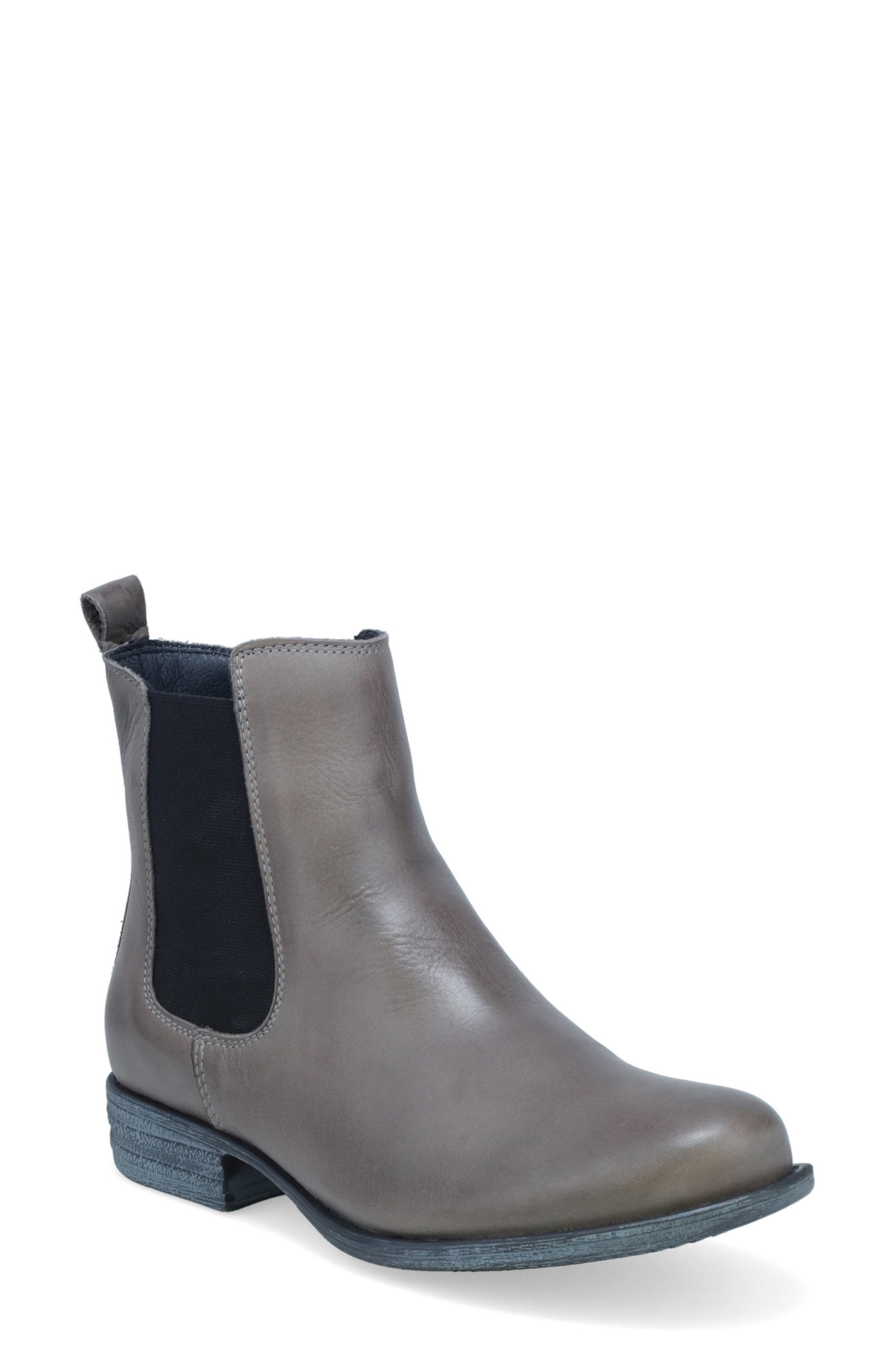 grey leather boots womens