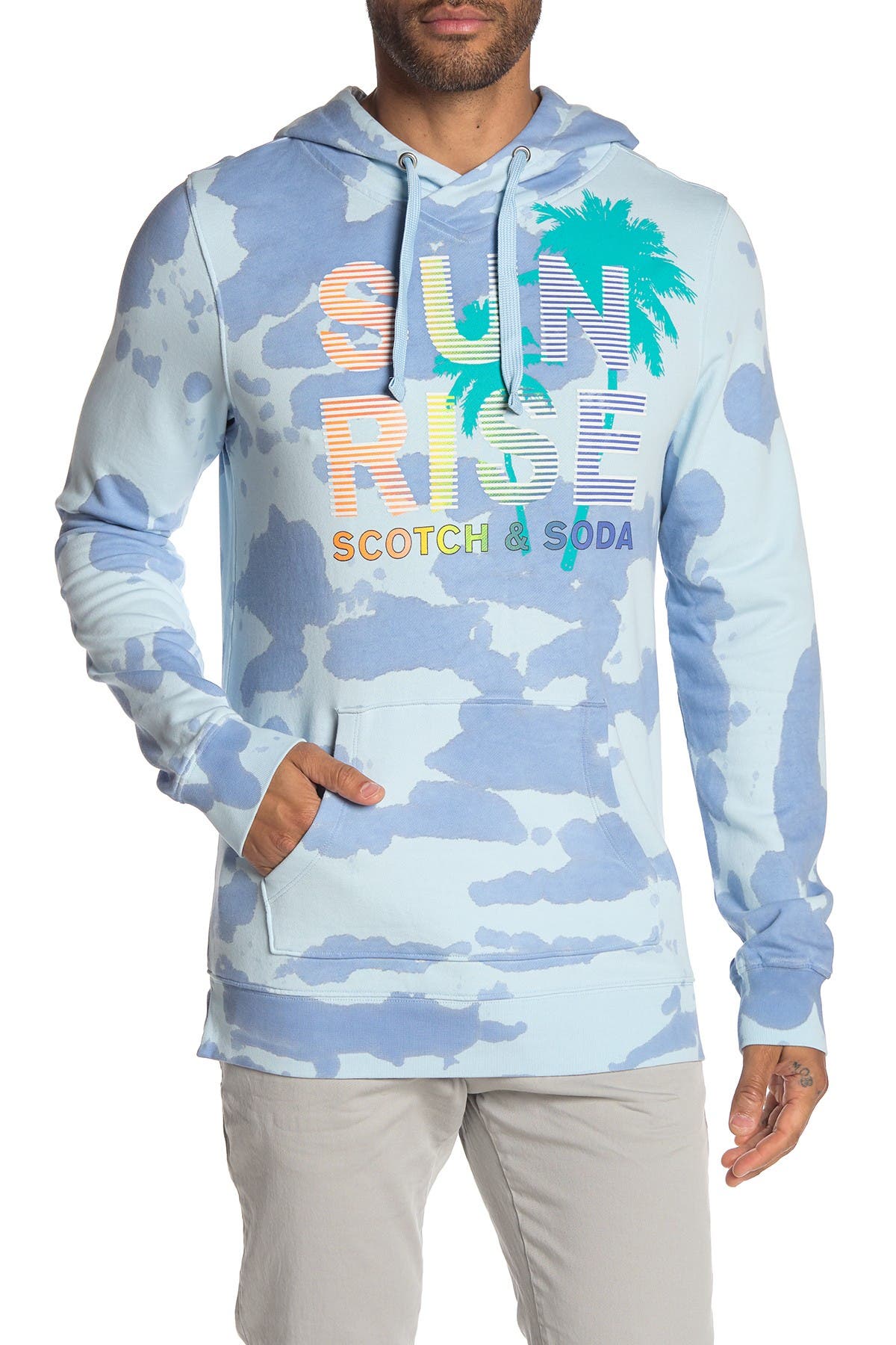 scotch and soda tie dye sweatshirt