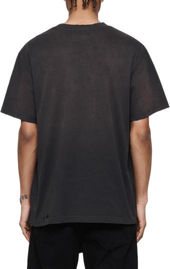 PURPLE BRAND Clean Logo Cotton Jersey T-Shirt