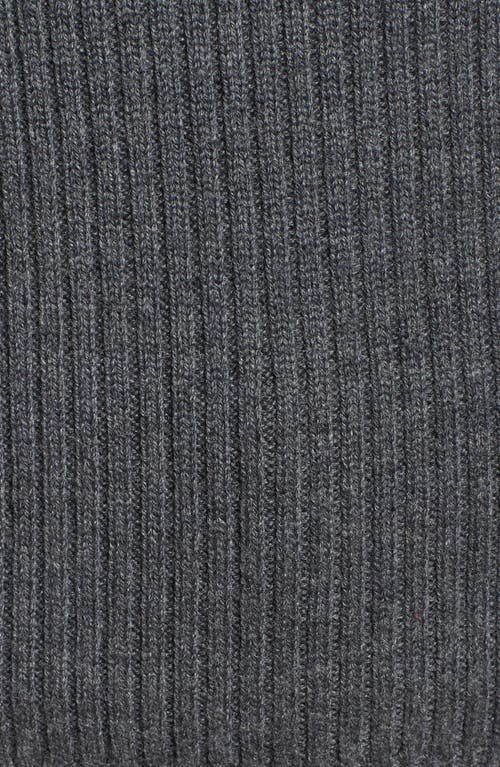 Tart Amity Lace-up Merino Sweater In Shark/black