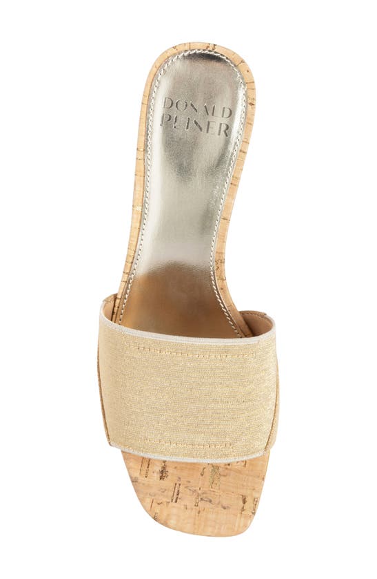 Shop Donald Pliner Carice Sandal In Platino