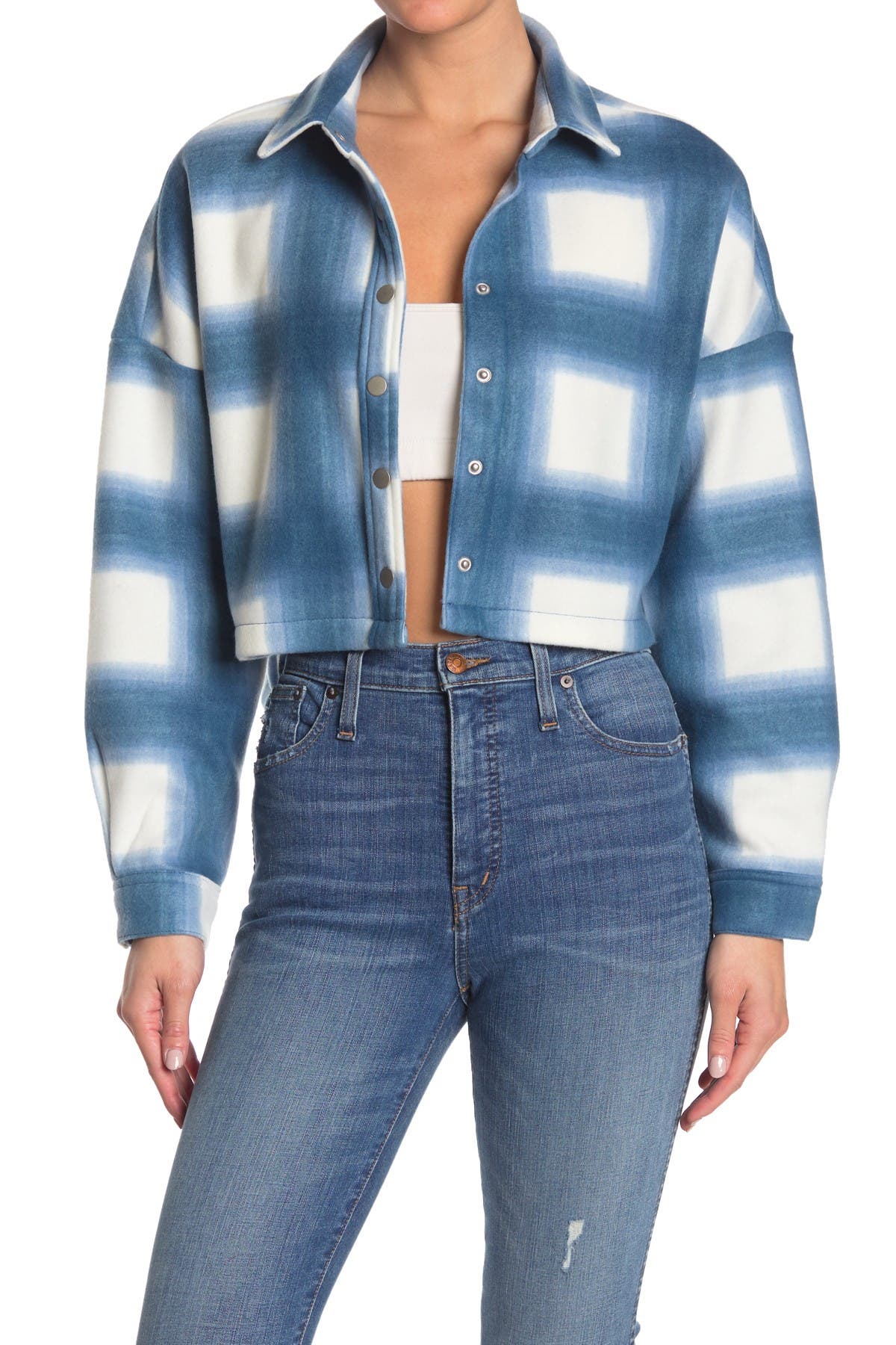 Abound Cozy Cropped Shirt Jacket In 