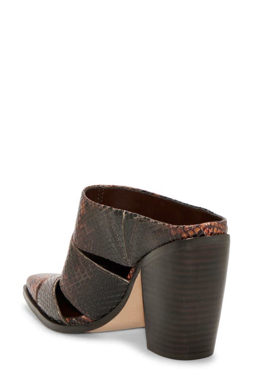 Shop Vince Camuto Aimie Square Toe Mule In Dusk Multi