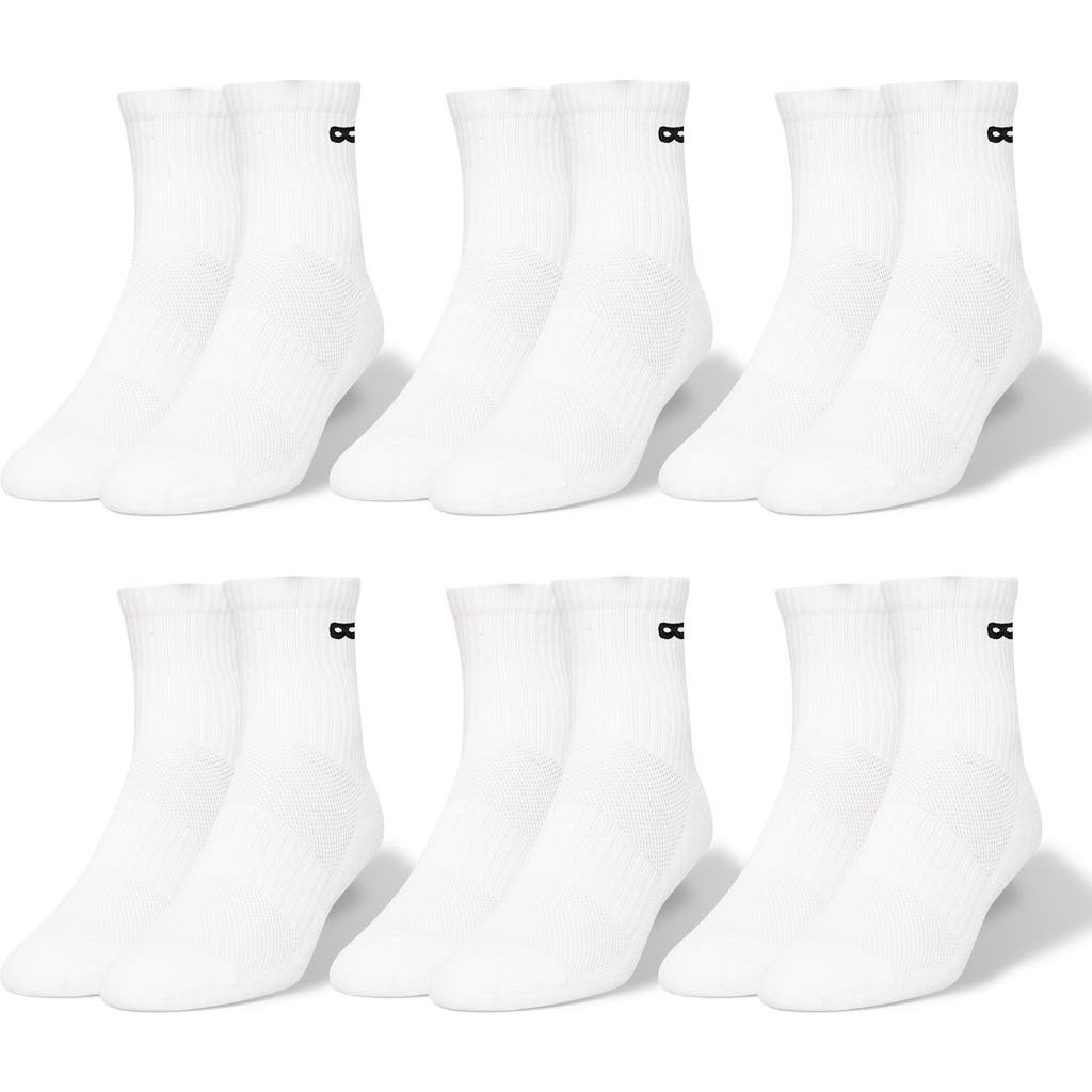 Pair Of Thieves 6-pack Sporty Cushion Ankle Socks In White