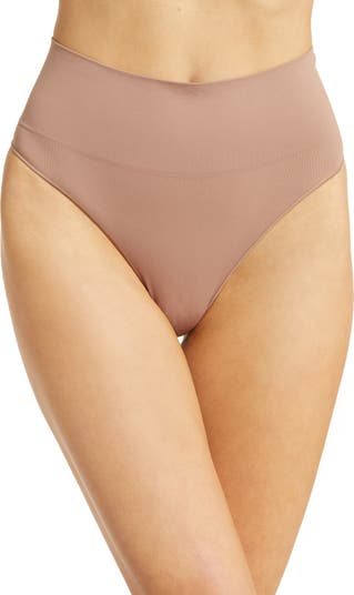 Spanx Everyday Shaping Panties Lavender Thong Size XS 12108