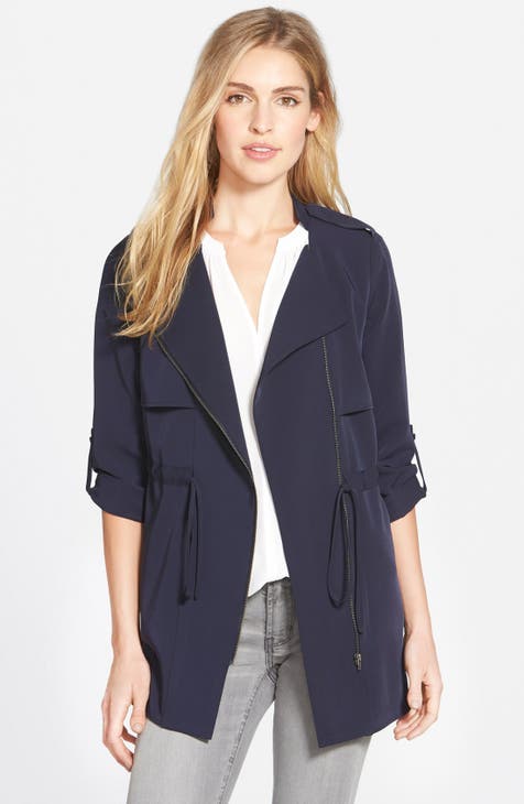 Women's Blue Trench Coats | Nordstrom