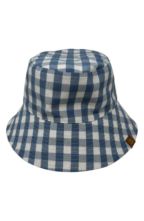 Cole Haan Reverisble Gingham Bucket Hat Heather at Nordstrom,