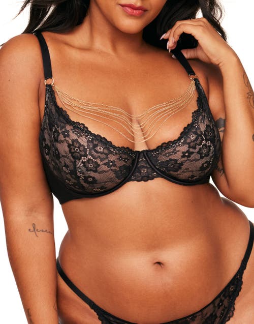 Shop Adore Me Elyza Unlined Demi Bra In Black