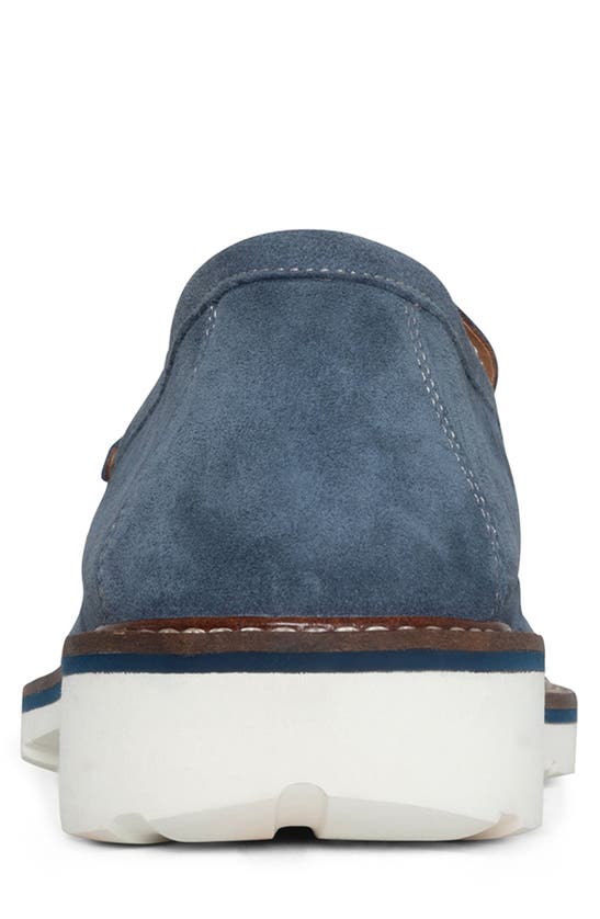 Shop Donald Pliner Loafer In Light Blue