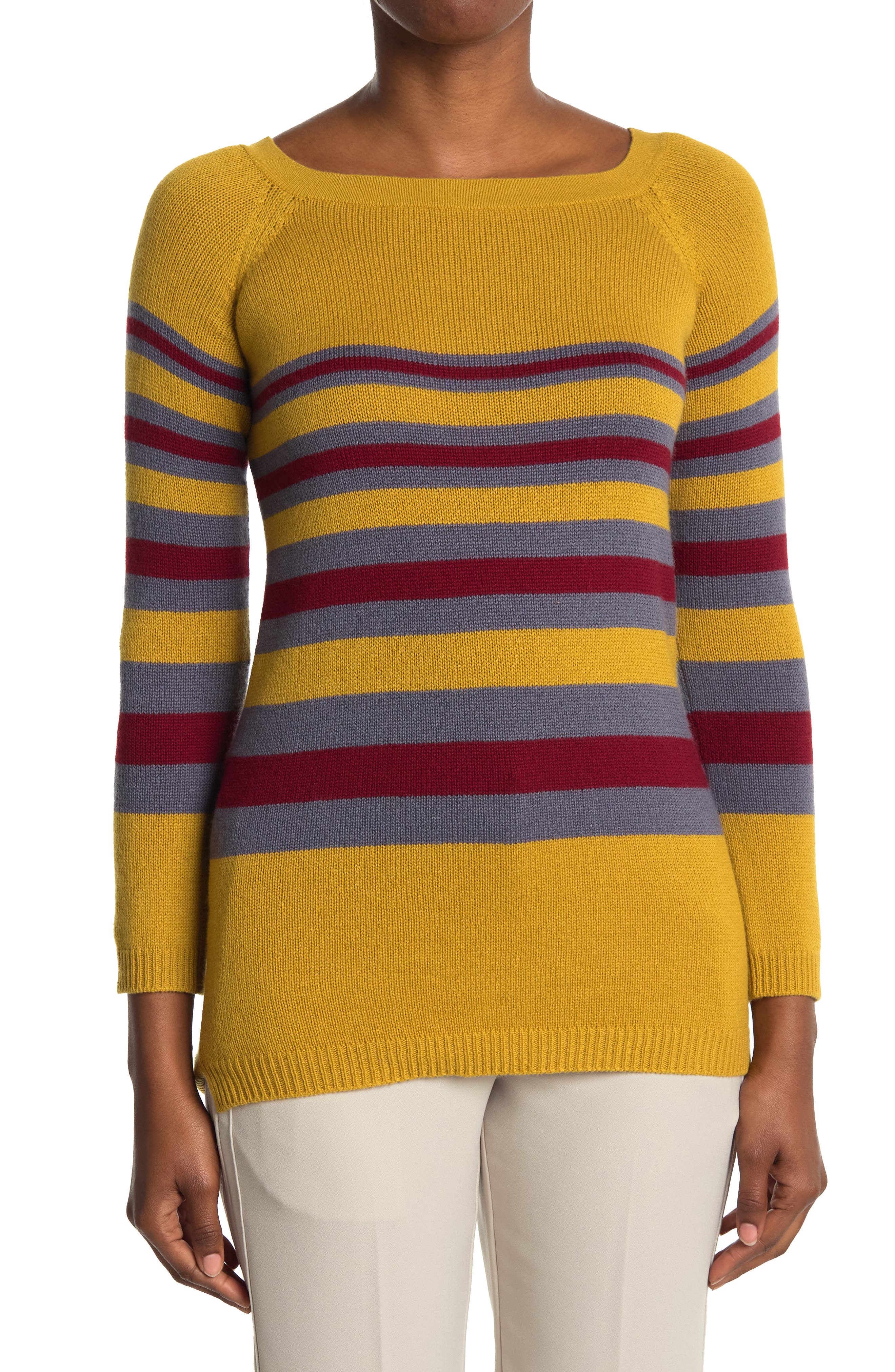 yellow cashmere sweater womens