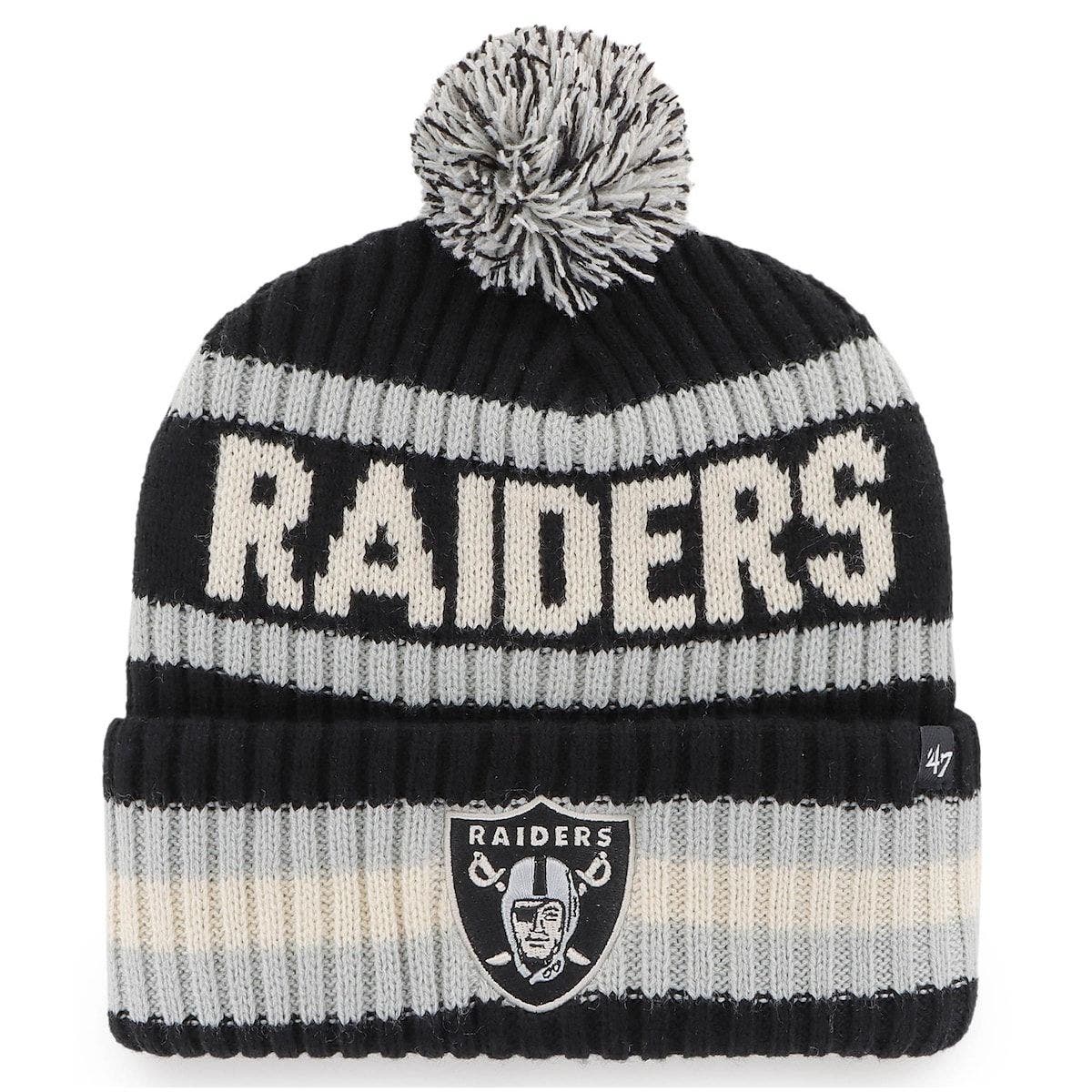 raiders cuffed beanie