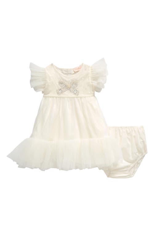 Shop Tutu Du Monde Wrapped Up Tulle Party Dress & Bloomers In Milk