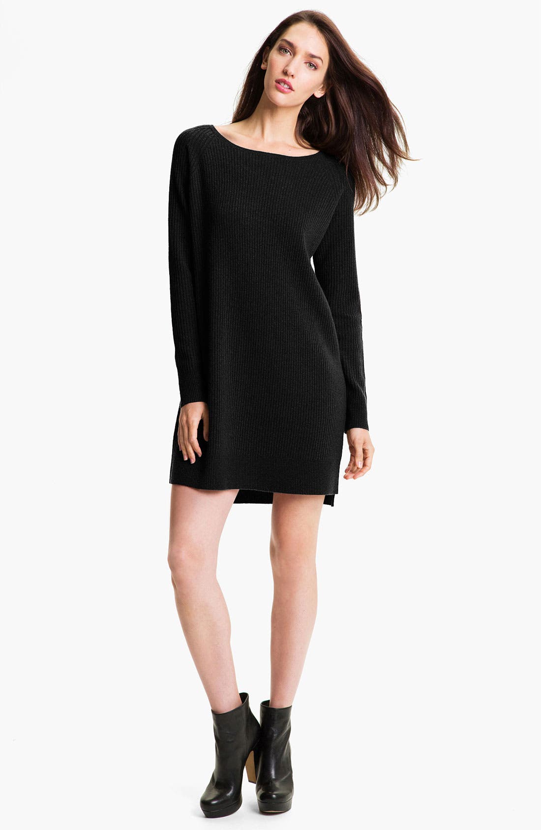 Vince Ribbed Sweater Dress Nordstrom