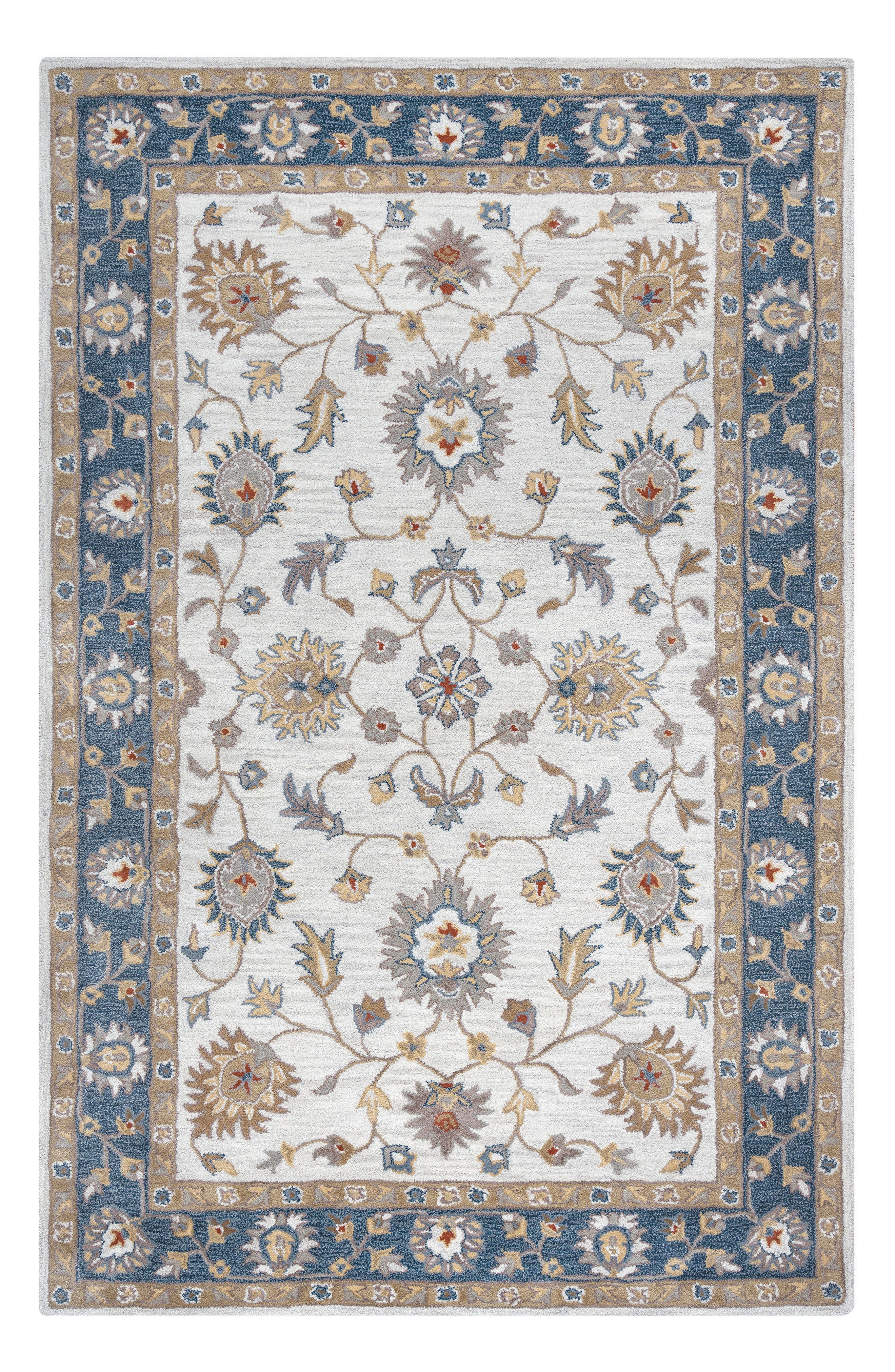 Rizzy Home 'Valintino Border' Hand Tufted Wool Area Rug Nordstrom