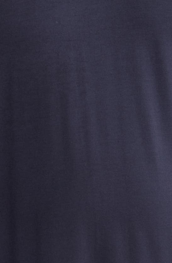 Shop Daniel Buchler Stretch Modal Blend Pajama T-shirt In Navy