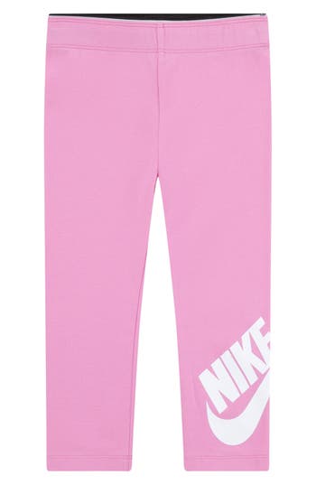 NIKE NIKE KIDS' SWOOSH LOGO LEGGINGS