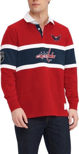 Fanatics Branded Red Washington Capitals Jersey Long Sleeve T-Shirt