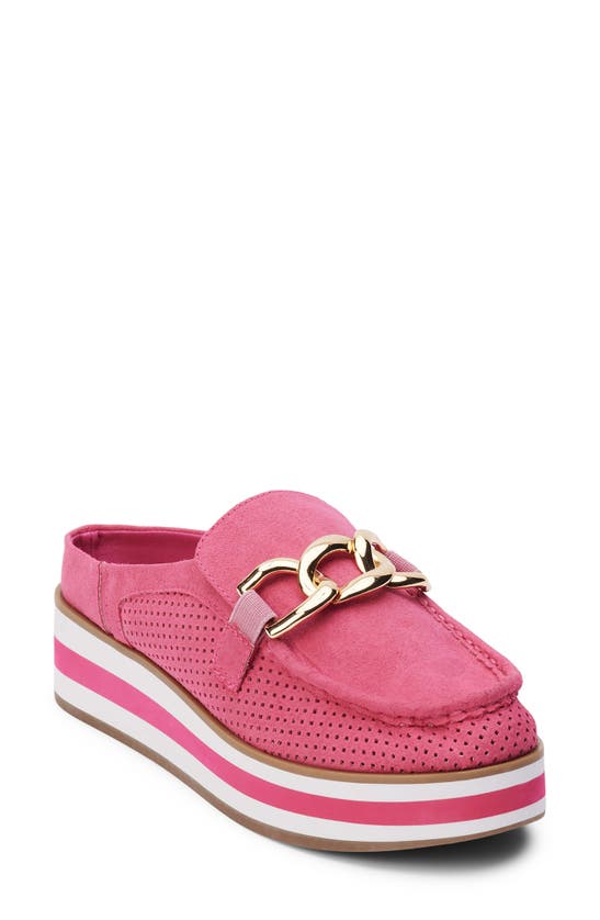 Coconuts By Matisse Minnie Platform Mule In Fuchsia