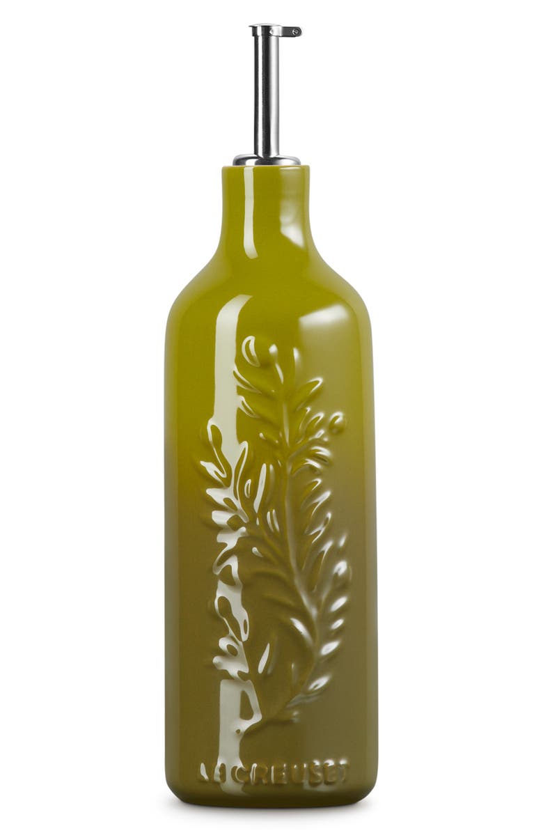 Le Creuset Olive Branch Stoneware Oil Cruet 