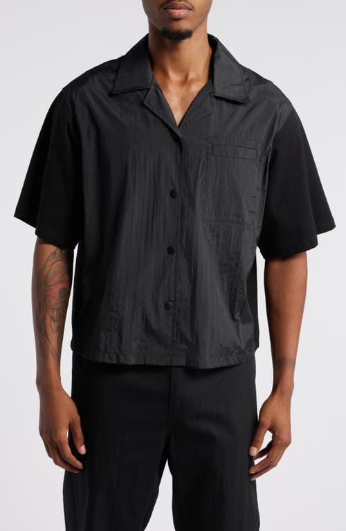 Afield Out Drift Camp Shirt in Black 