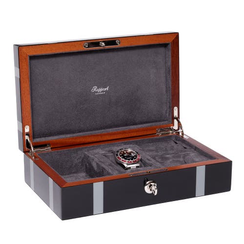 Shop Rapport London Carnaby Watch And Accessory Box In Black