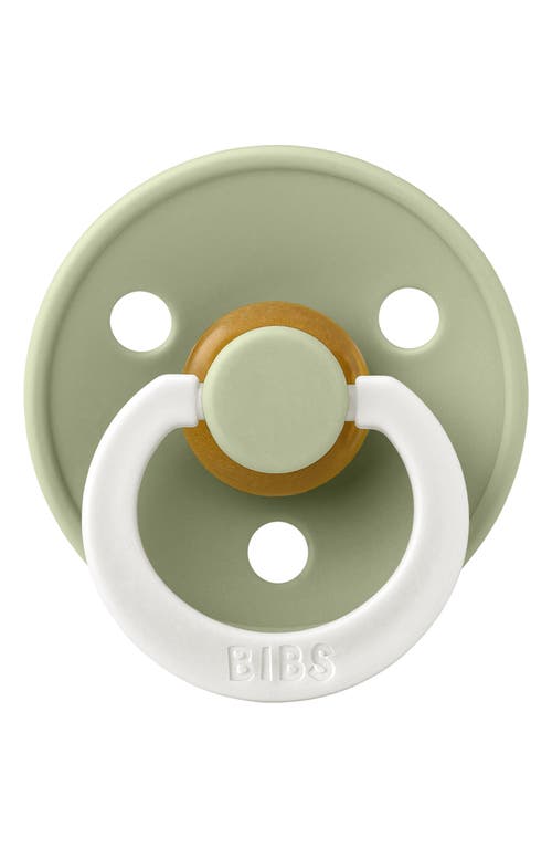 Bibs Kangaroo Cuddle Cloth & Glow Pacifier Set In Ivory/sage