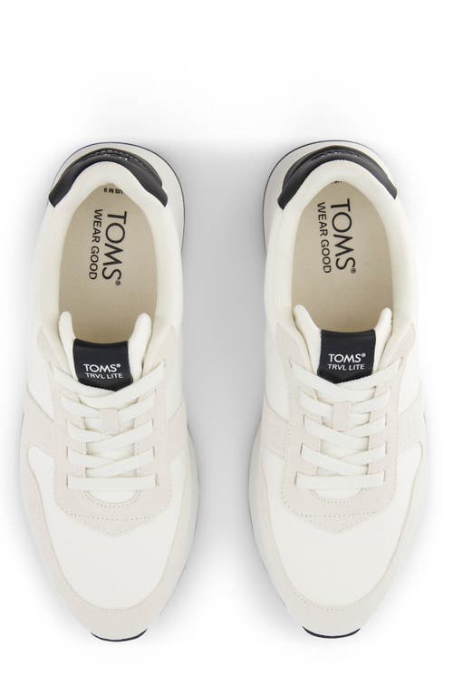 Toms Trvl Lite Retro Sneaker In White