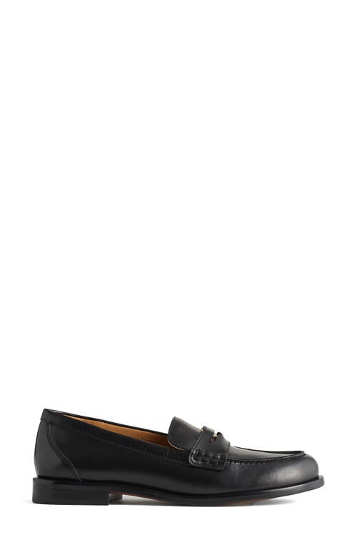 Shop Madewell Porto Penny Loafer In True Black