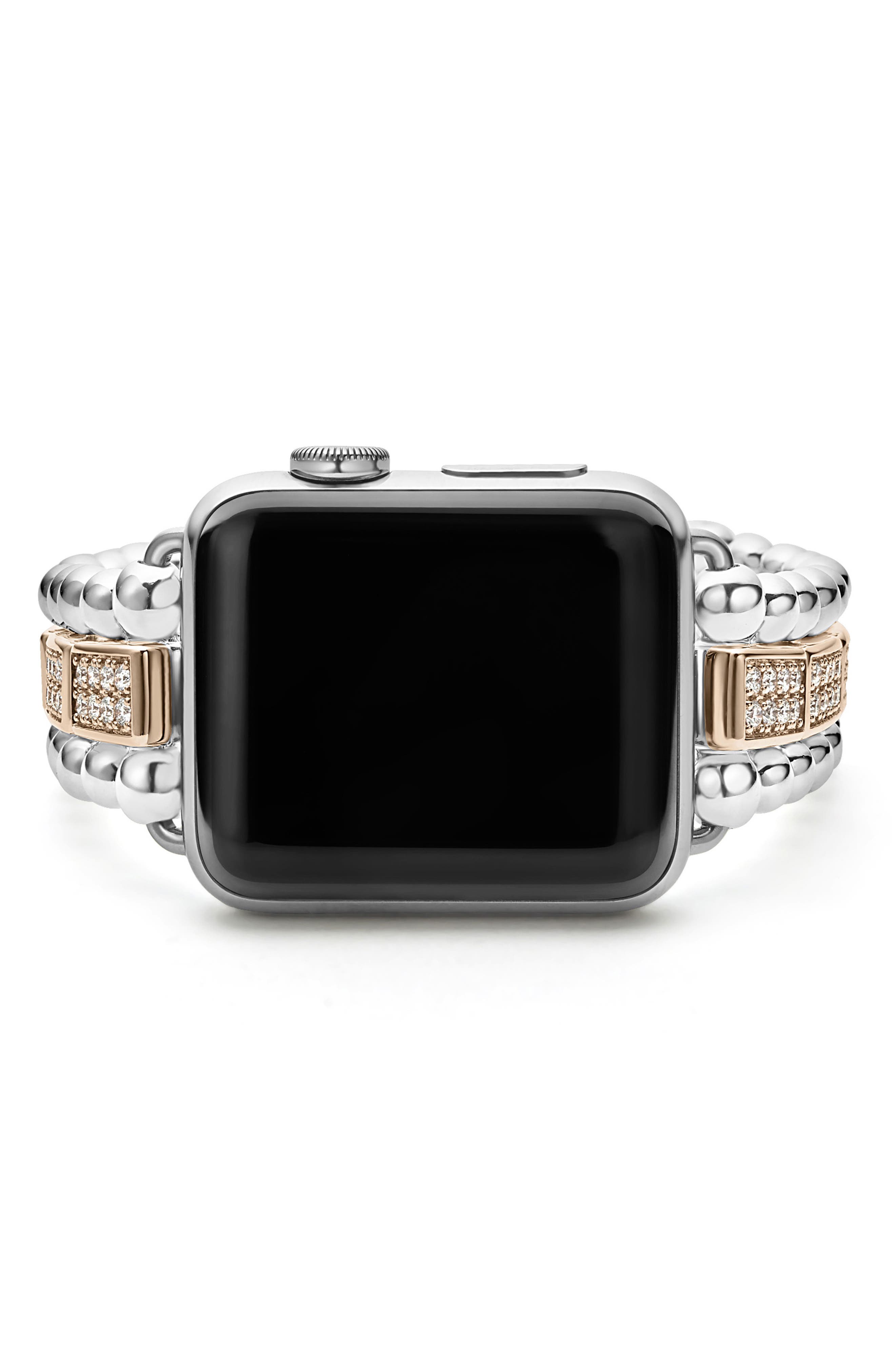 diamond link apple watch band