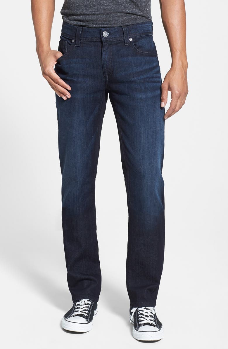 Fidelity Denim 'Jimmy' Slim Straight Leg Jeans (Blue/Black) | Nordstrom