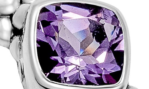 Samuel B. Stone Cushion Ring In Purple