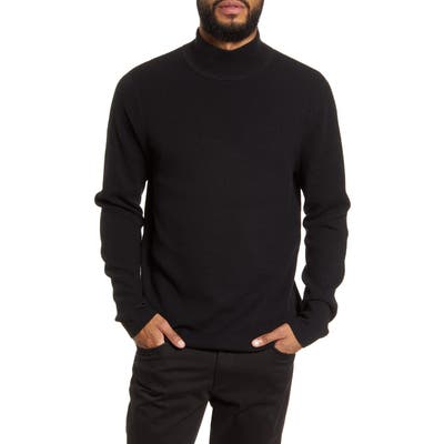 Calibrate Mock Neck Sweater, Black