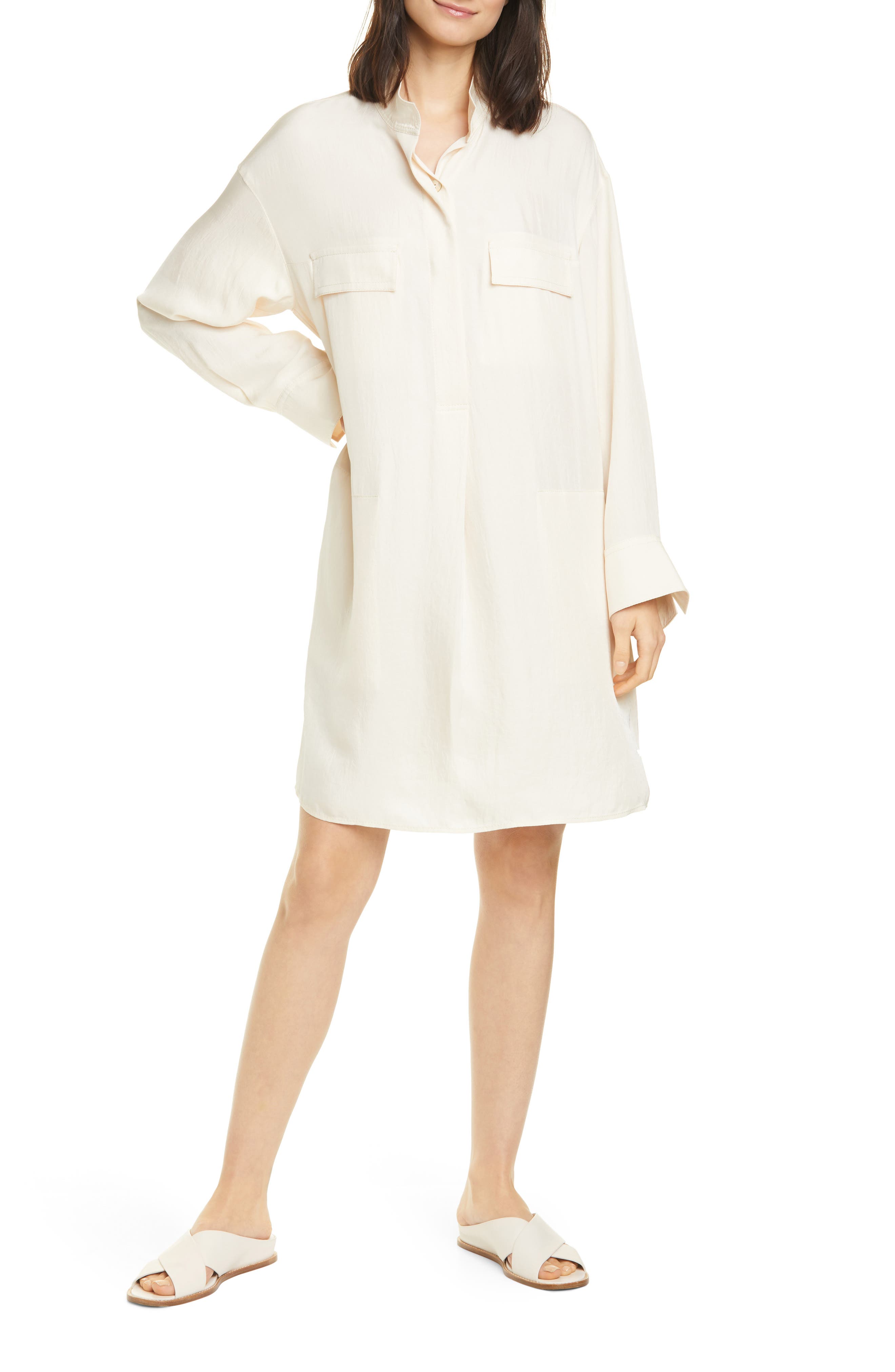 vince utility shirtdress