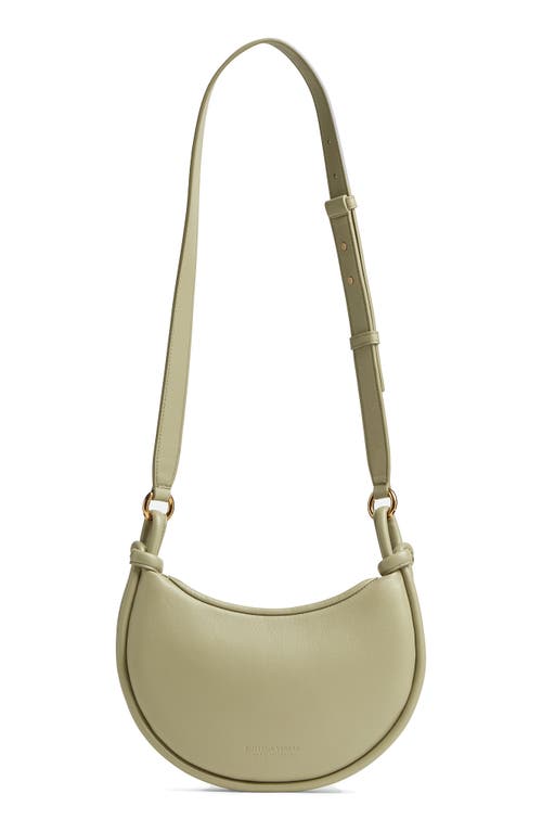 Shop Bottega Veneta Small Gemelli Intrecciato Leather Crossbody Bag In 2929 Travertine-muse Bra