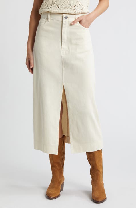 Women's Ivory Jean & Denim Skirts | Nordstrom