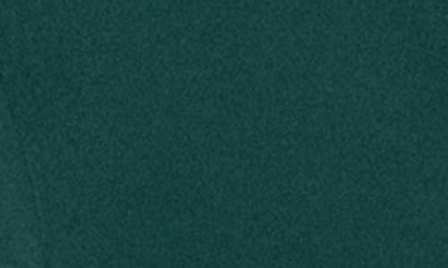 Xscape Evenings One-shoulder Ruffle Scuba Crepe Gown In Hunter